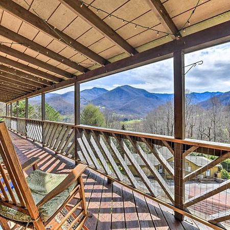 Best Location - Maggie Valley Cabin With Hot Tub! エクステリア 写真