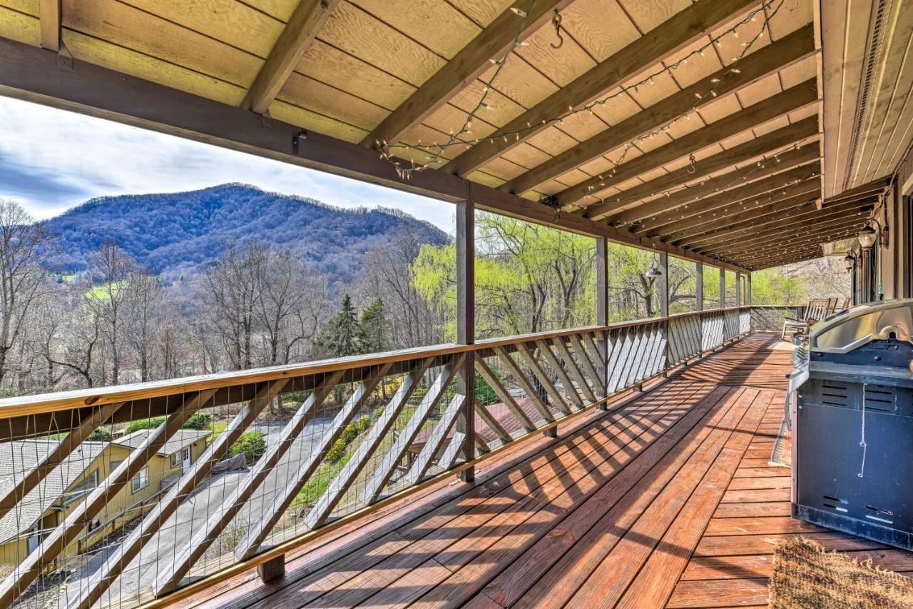 Best Location - Maggie Valley Cabin With Hot Tub! エクステリア 写真